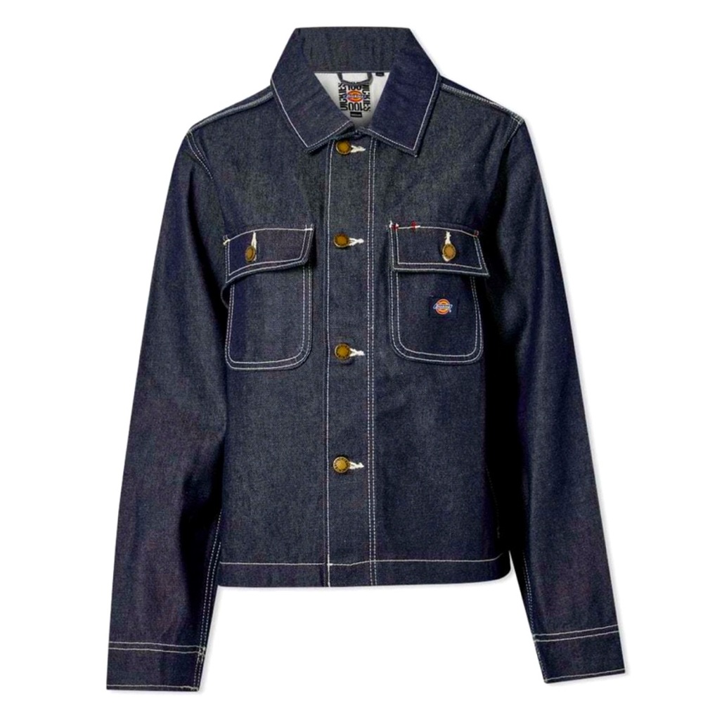 DICKIES 100 YEAR DENIM CHORE COAT Women's NEW WITH TAGS SZ LARGE **HARD TO FIND